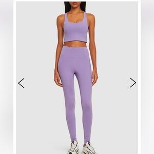 Girlfriend Collective High rise compressive leggings Violet Purple